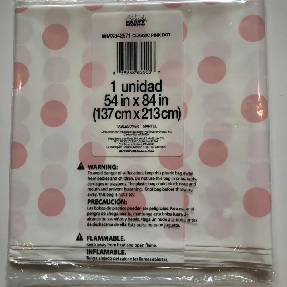 Pink Party Bundle, Pink, Purple & White, Napkins, Cups, Cutlery, Tablecovers